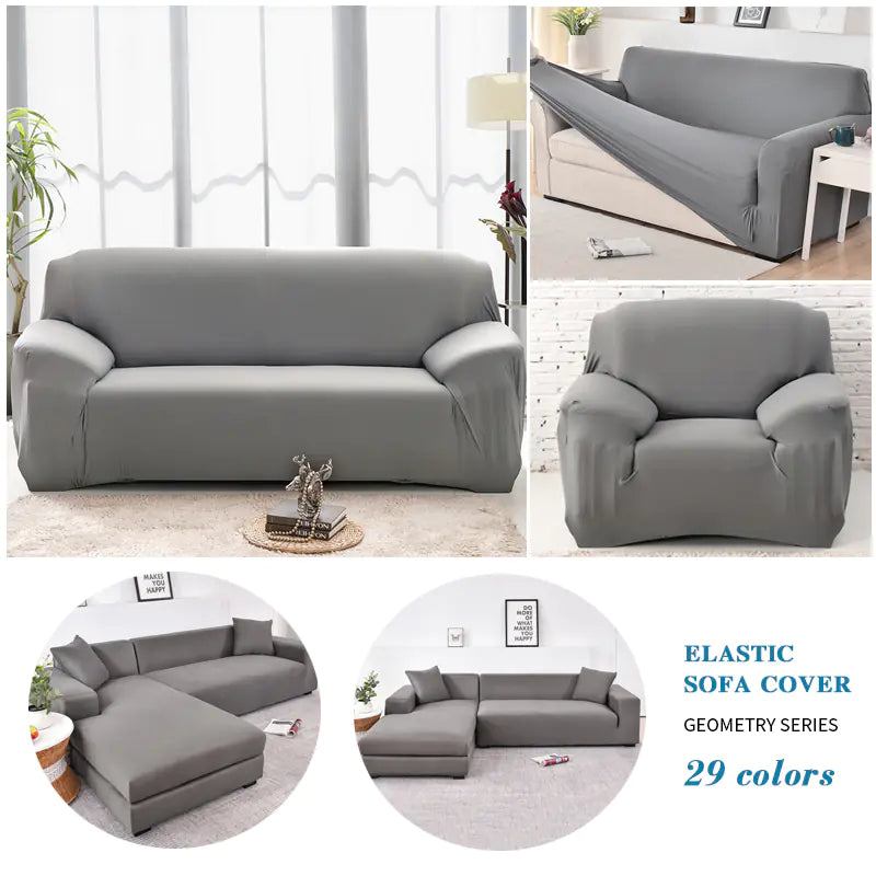Elastic Sofa Cover with Armrest Chair Cover Set