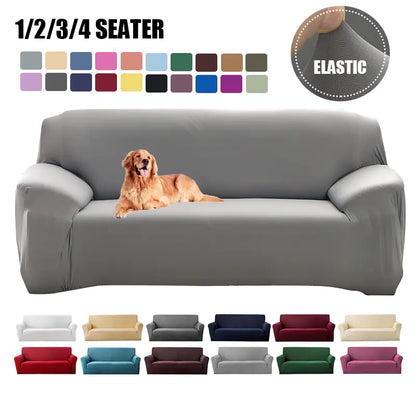 Elastic Sofa Cover with Armrest Chair Cover Set